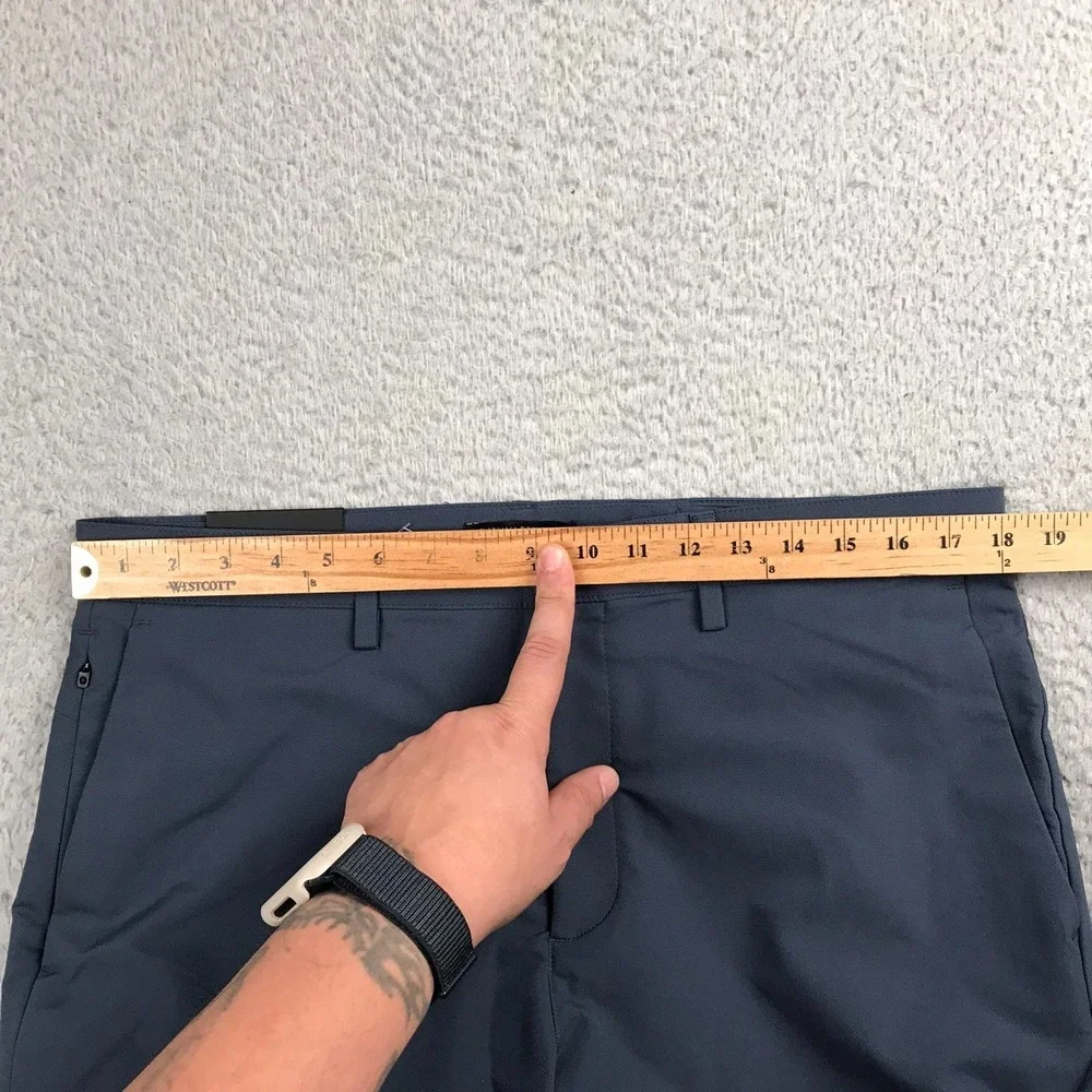 Banana Republic City Pants Mens 35x34 Gray Mid Rise‎ Slim Tapered Slacks NEW NWT